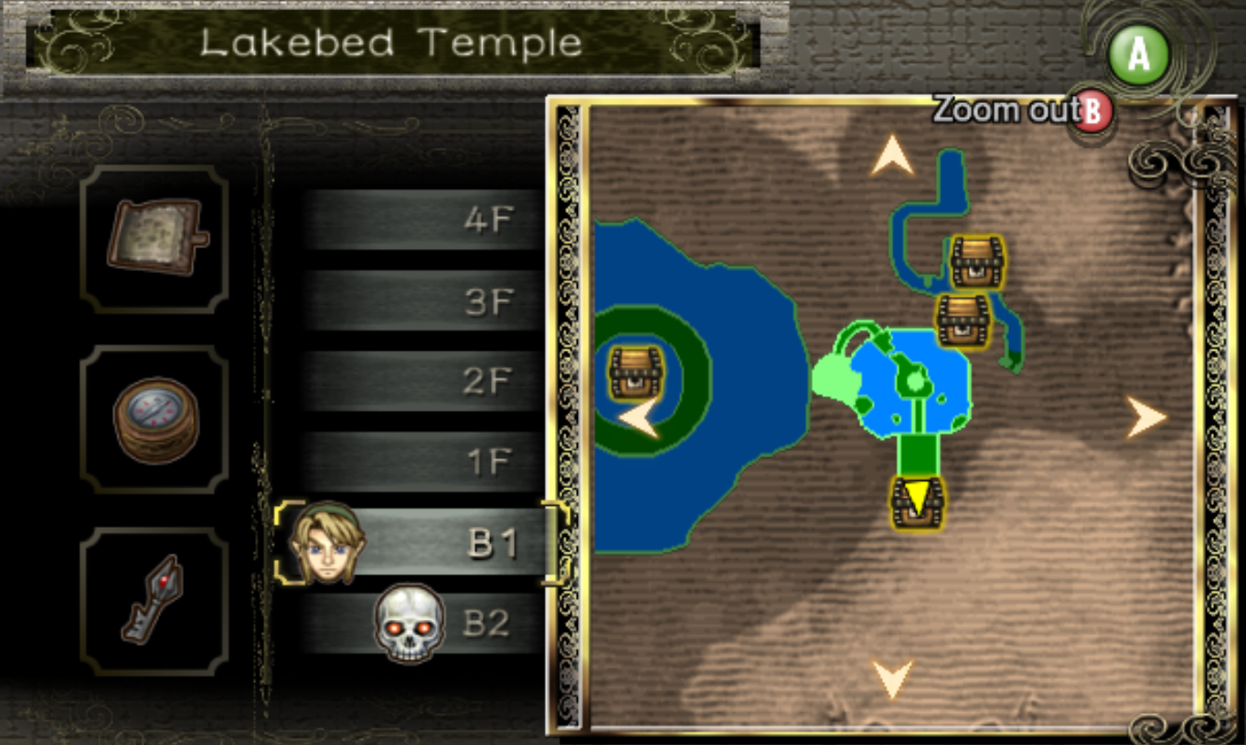 Lakebed Temple - First Piece of Heart